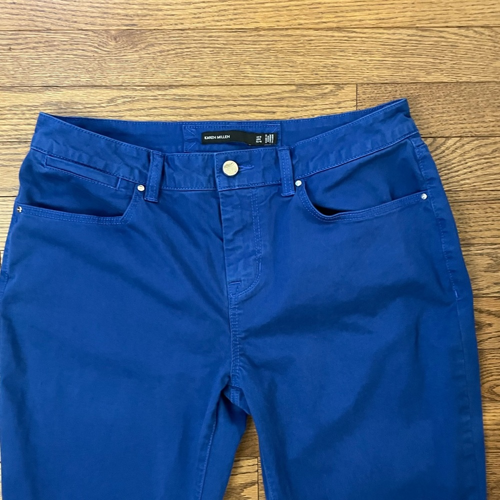 Karen Millen Blue Colored Jeans - Picture 2 of 14